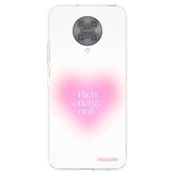Picasee átlátszó szilikon tok az alábbi mobiltelefonokra Xiaomi Poco F2 Pro - Rich Energy