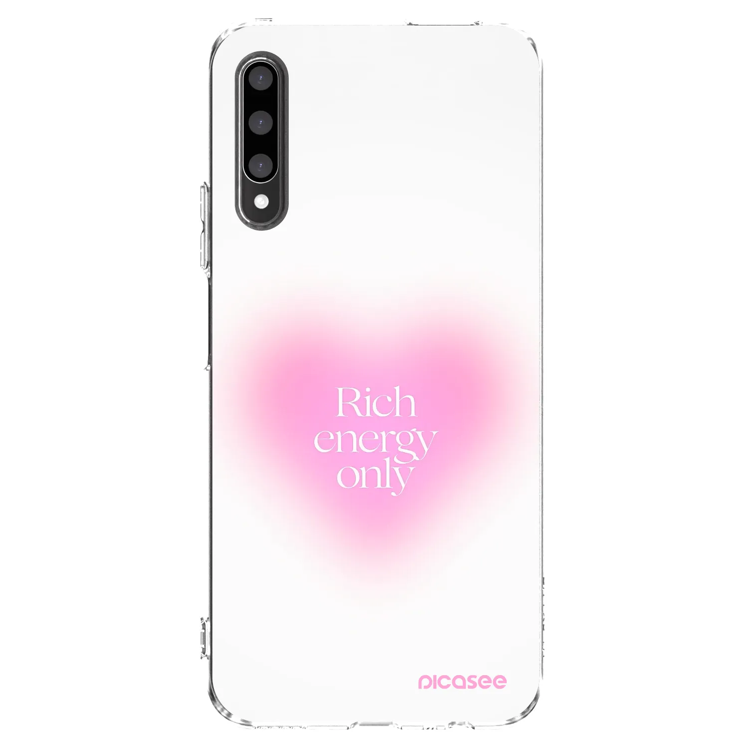 Picasee átlátszó szilikon tok az alábbi mobiltelefonokra Honor 9X Pro - Rich Energy