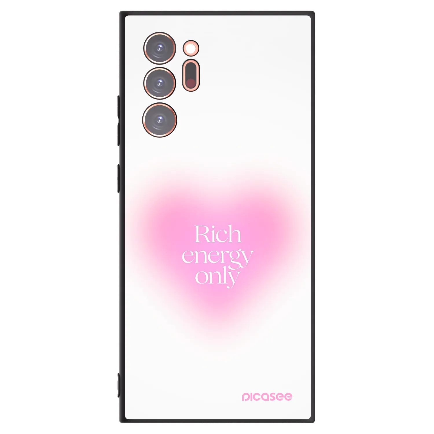 Picasee fekete szilikon tok az alábbi mobiltelefonokra Samsung Galaxy Note 20 Ultra - Rich Energy