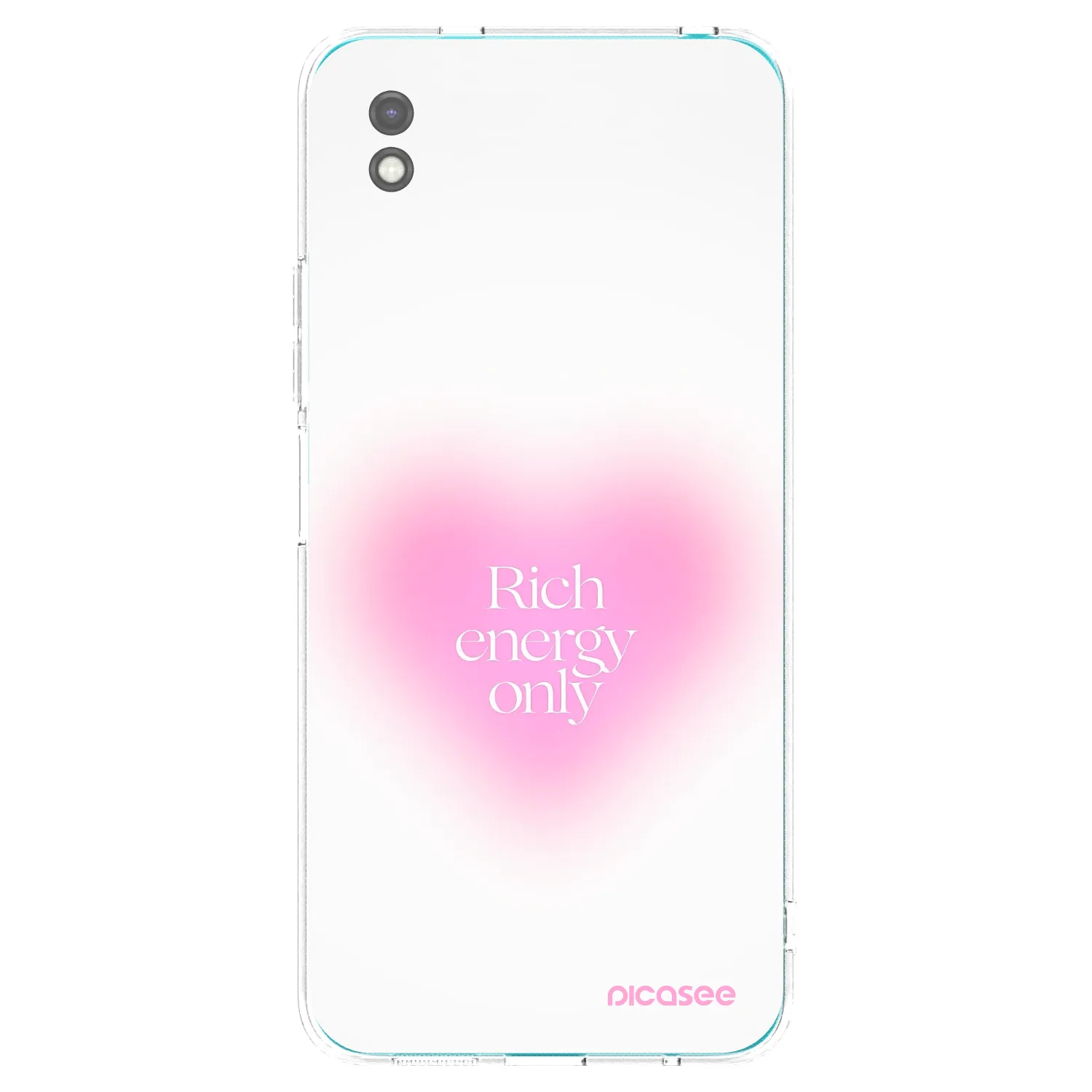 Picasee fekete szilikon tok az alábbi mobiltelefonokra Xiaomi Redmi 9A - Rich Energy