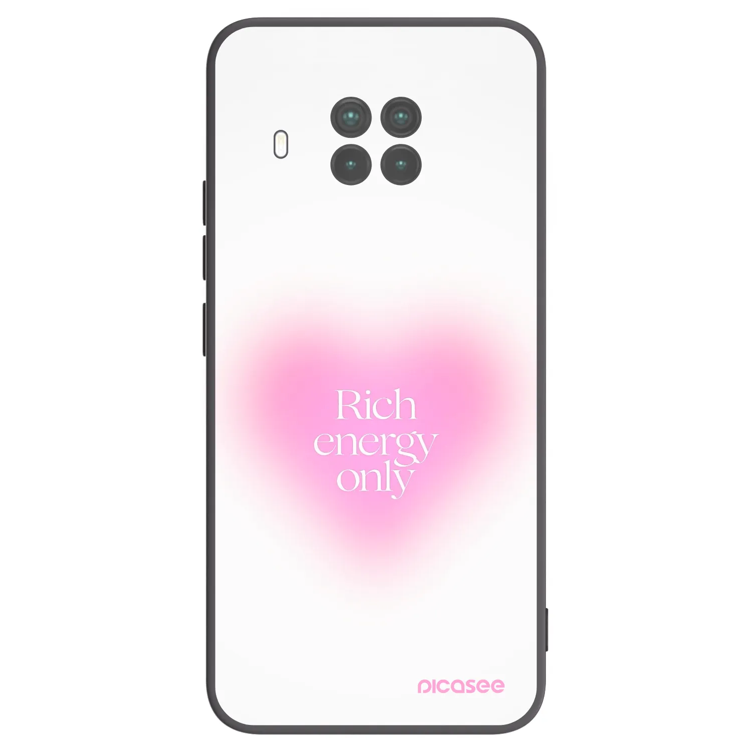 Picasee fekete szilikon tok az alábbi mobiltelefonokra Xiaomi Mi 10T Lite - Rich Energy