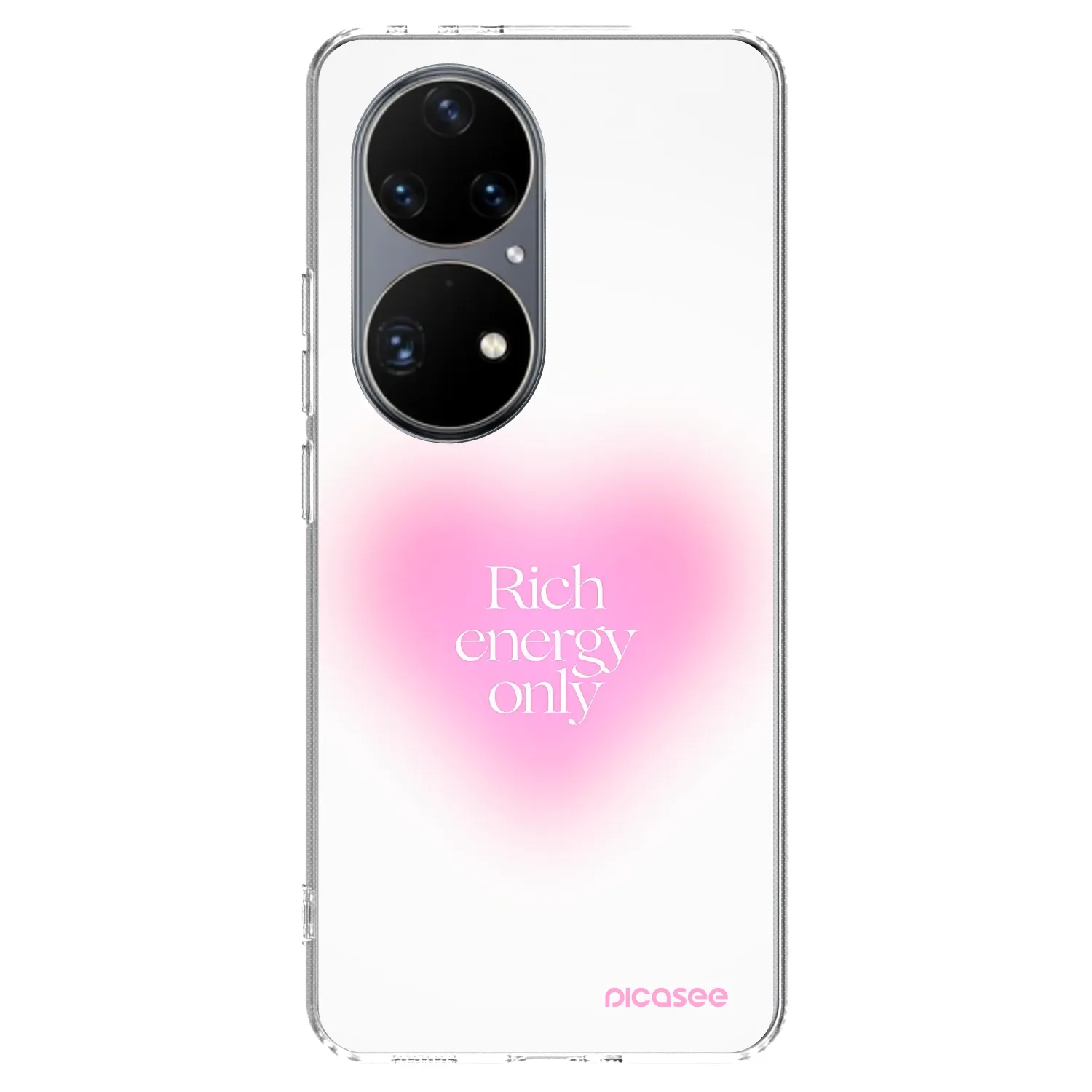 Picasee átlátszó szilikon tok az alábbi mobiltelefonokra Huawei P50 - Rich Energy
