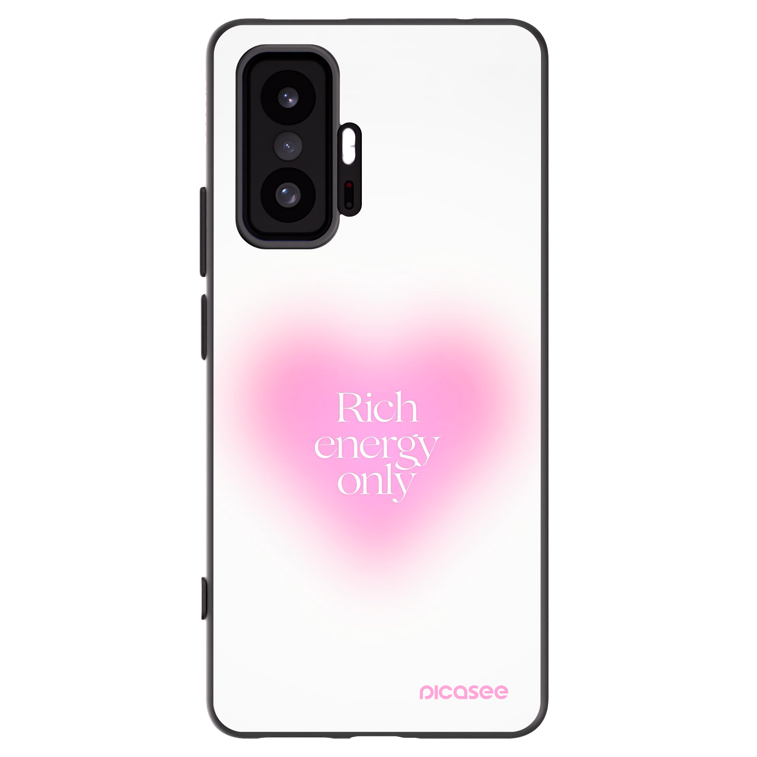 Picasee fekete szilikon tok az alábbi mobiltelefonokra Xiaomi 11T - Rich Energy