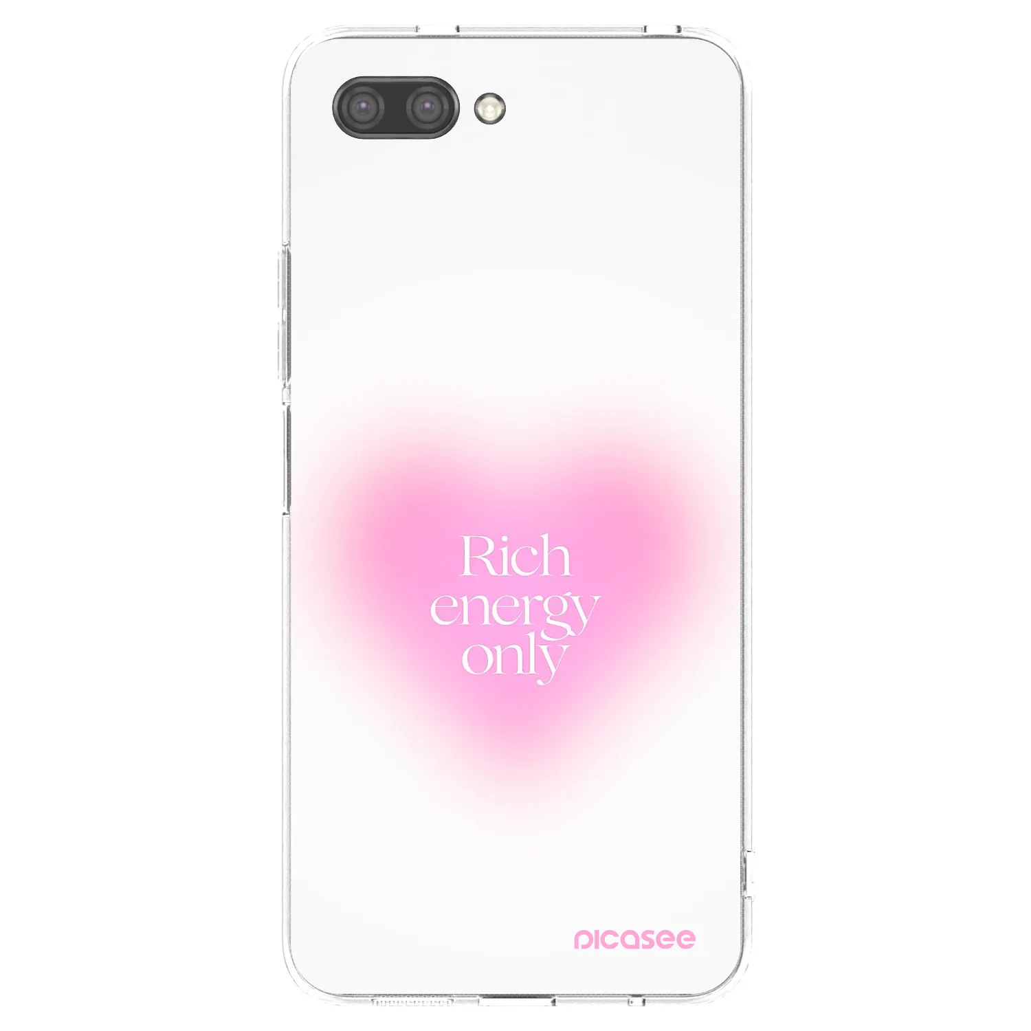 Picasee átlátszó szilikon tok az alábbi mobiltelefonokra Honor 10 - Rich Energy