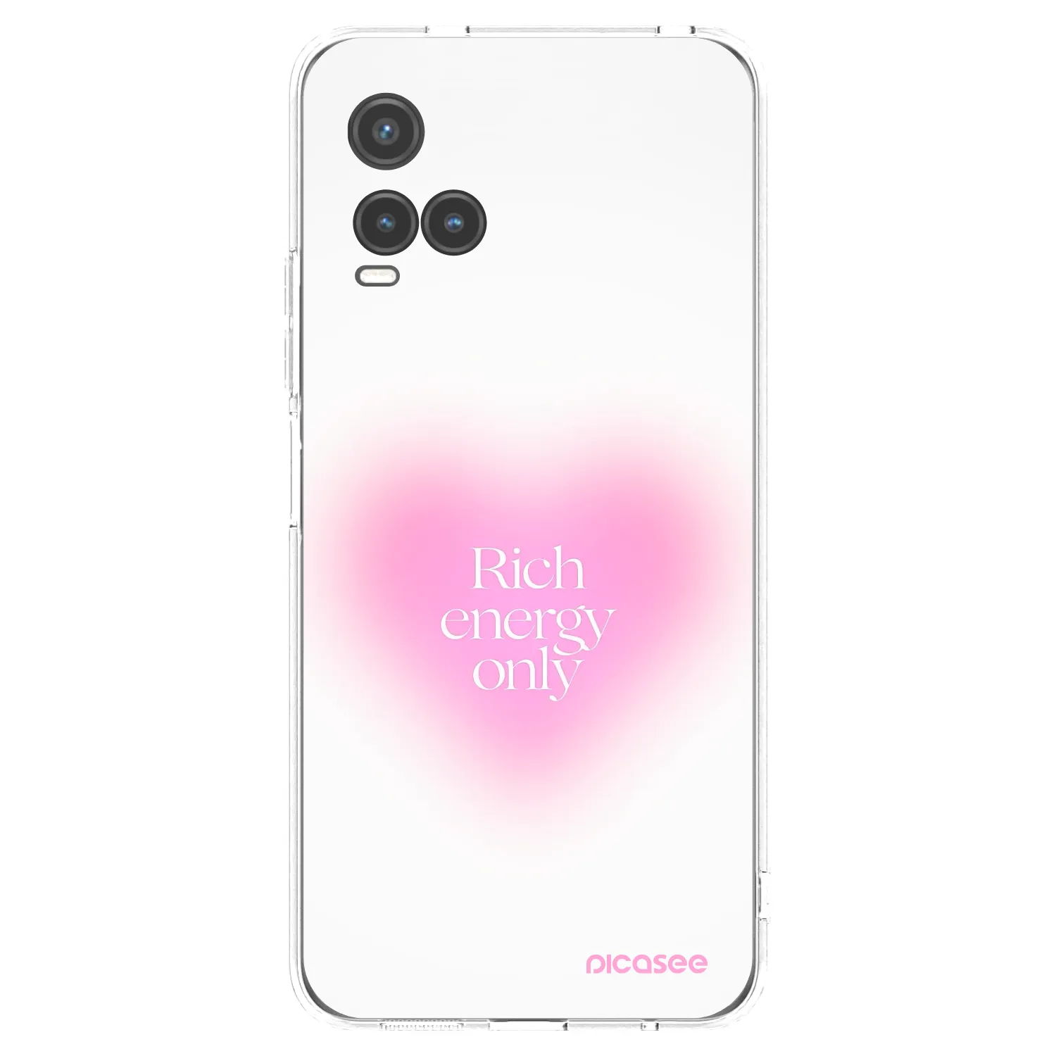 Picasee átlátszó szilikon tok az alábbi mobiltelefonokra Vivo Y33s - Rich Energy