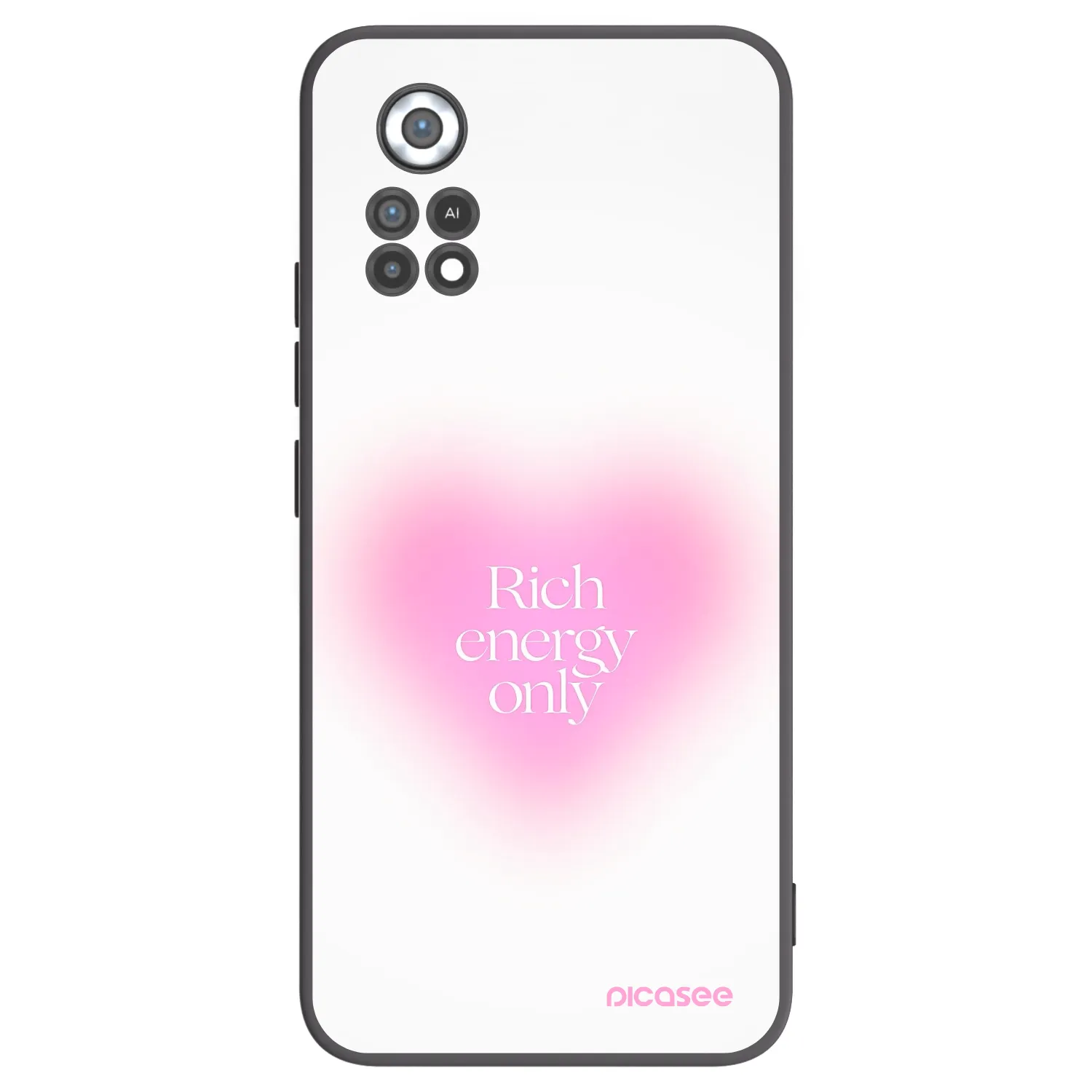 Picasee fekete szilikon tok az alábbi mobiltelefonokra Xiaomi Poco X4 Pro 5G - Rich Energy