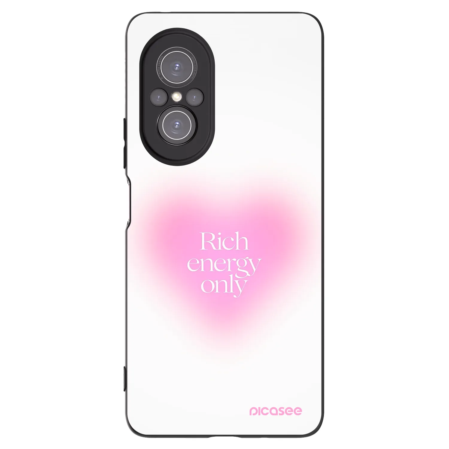 Picasee fekete szilikon tok az alábbi mobiltelefonokra Huawei Nova 9 SE - Rich Energy