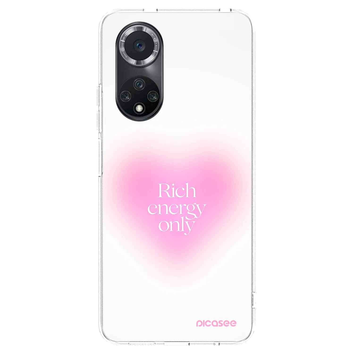 Picasee átlátszó szilikon tok az alábbi mobiltelefonokra Huawei Nova 9 SE - Rich Energy