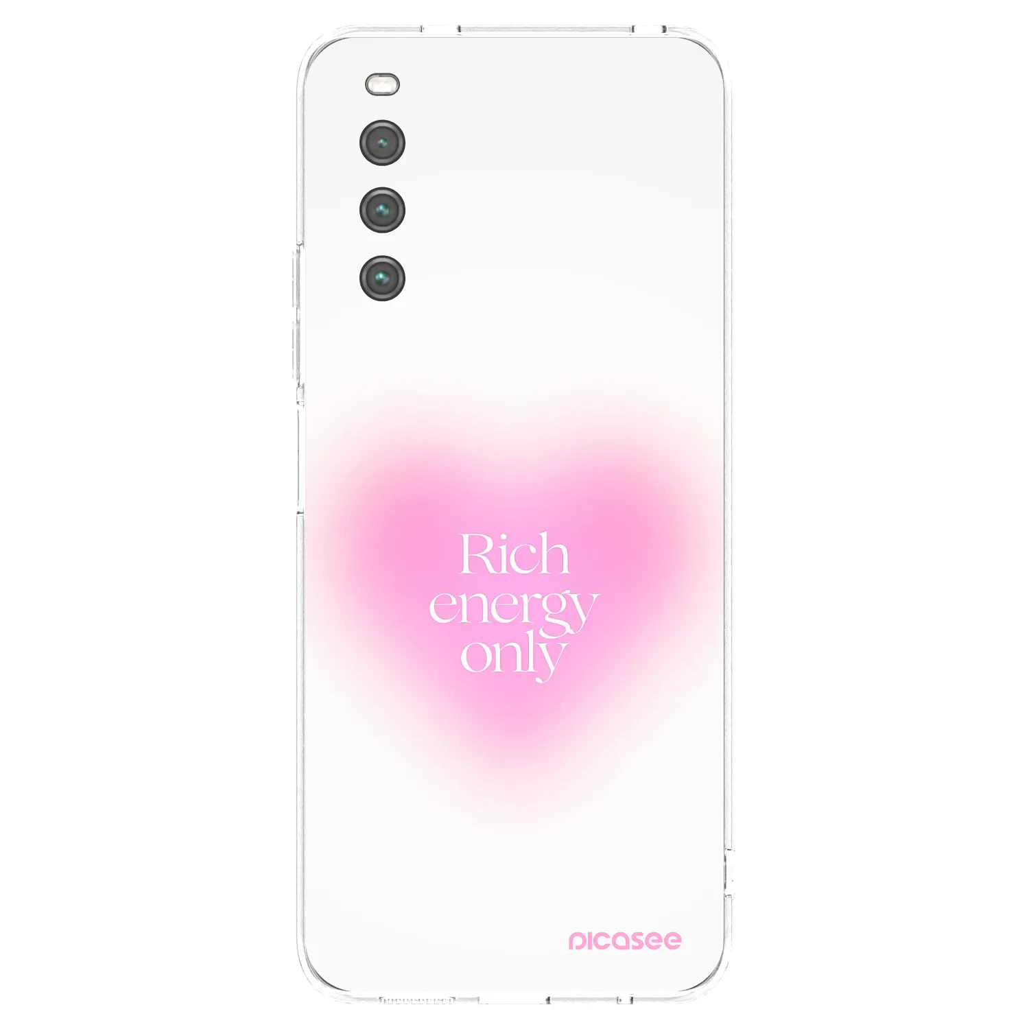 Picasee átlátszó szilikon tok az alábbi mobiltelefonokra Sony Xperia 10 IV 5G - Rich Energy