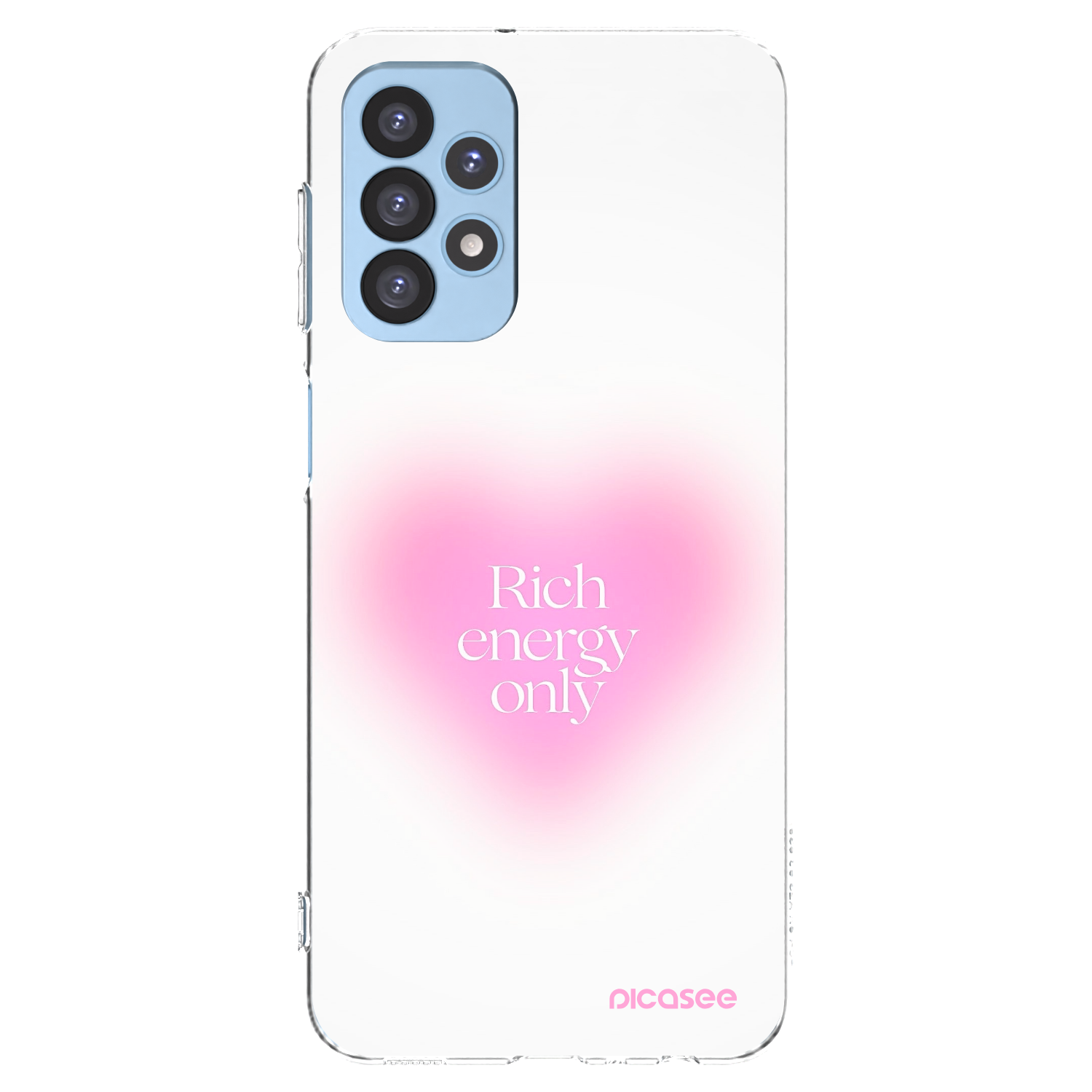 Picasee átlátszó szilikon tok az alábbi mobiltelefonokra Samsung Galaxy A23 A235F 4G - Rich Energy