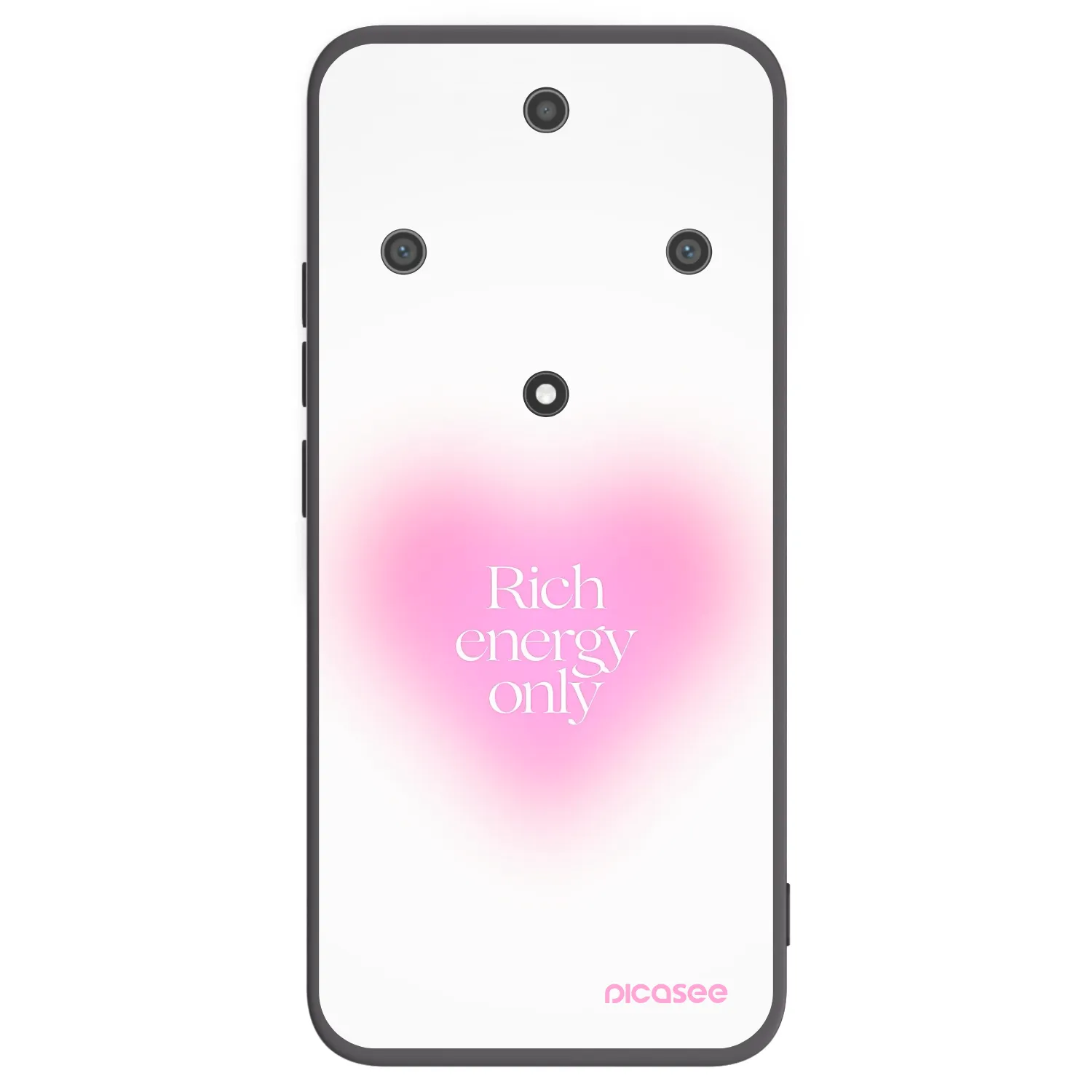 Picasee fekete szilikon tok az alábbi mobiltelefonokra Honor Magic5 Lite 5G - Rich Energy