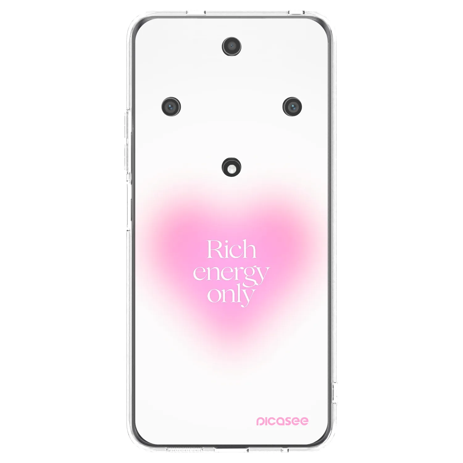 Picasee átlátszó szilikon tok az alábbi mobiltelefonokra Honor Magic5 Lite 5G - Rich Energy