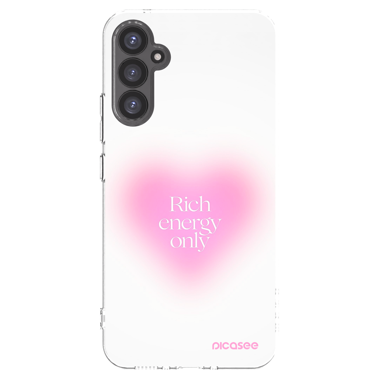 Picasee átlátszó szilikon tok az alábbi mobiltelefonokra Samsung Galaxy A34 5G A346B - Rich Energy