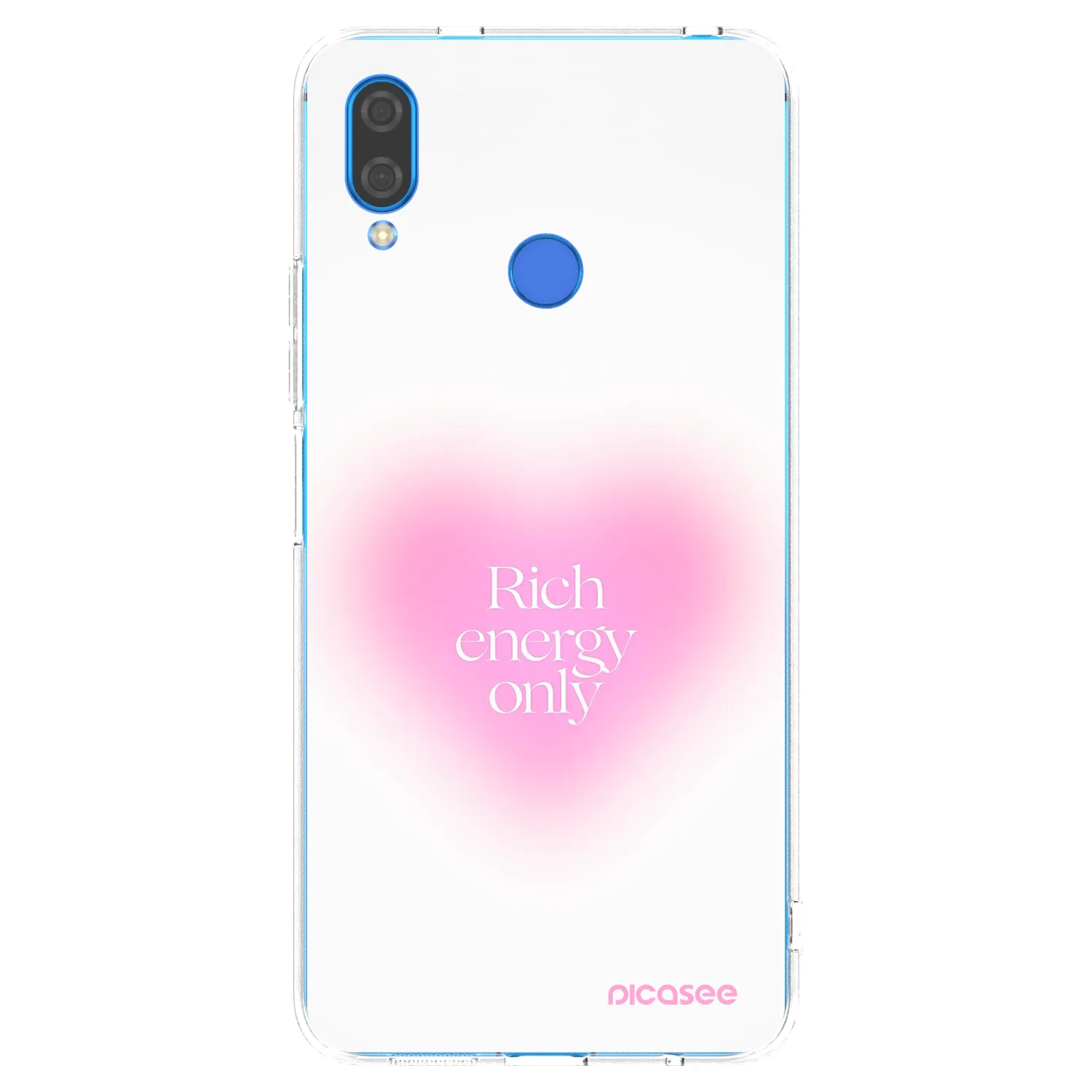 Picasee átlátszó szilikon tok az alábbi mobiltelefonokra Huawei Nova 3i - Rich Energy