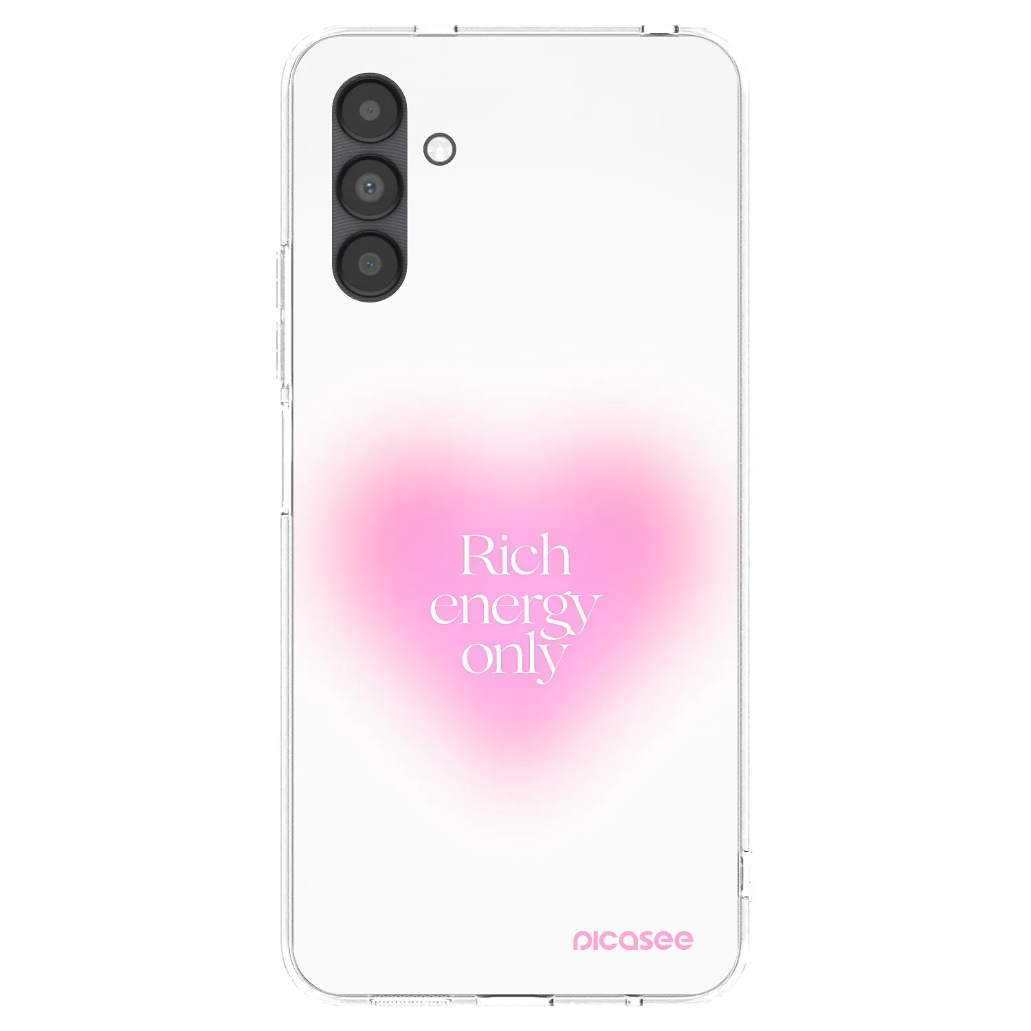 Picasee átlátszó szilikon tok az alábbi mobiltelefonokra Samsung Galaxy A04s A047F - Rich Energy