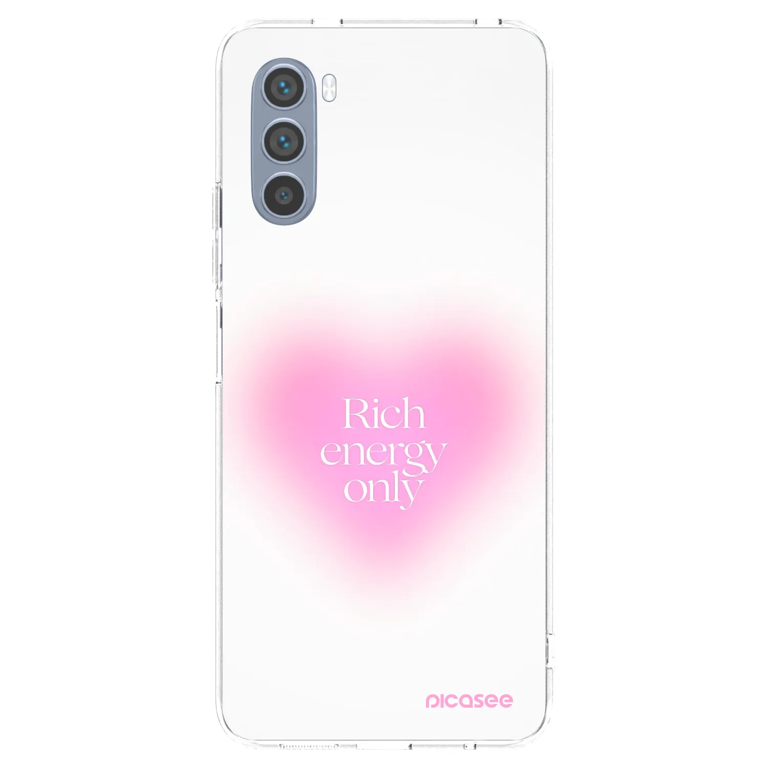 Picasee átlátszó szilikon tok az alábbi mobiltelefonokra Motorola Moto G62 - Rich Energy