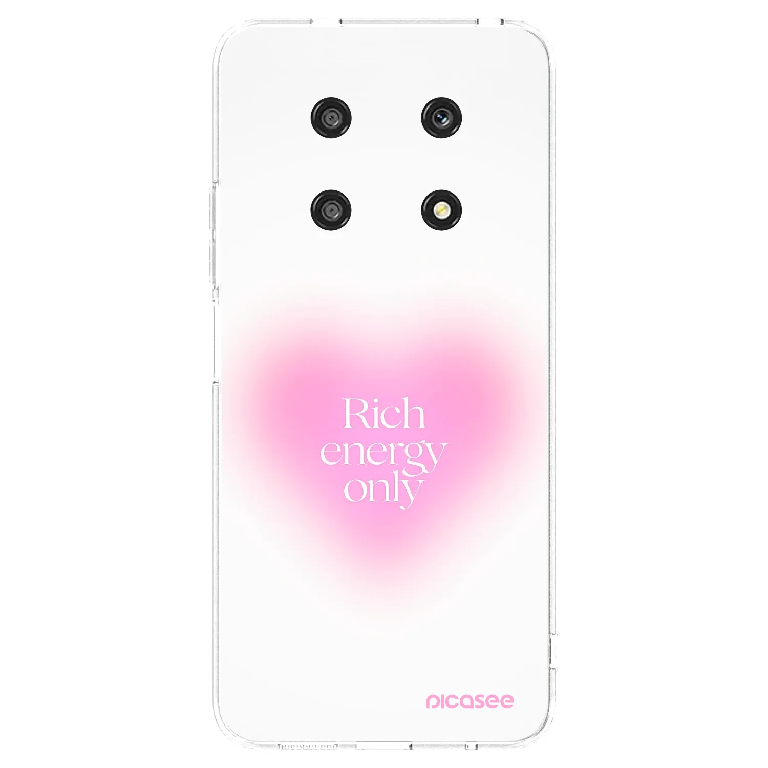 Picasee átlátszó szilikon tok az alábbi mobiltelefonokra Honor Magic4 Lite 5G - Rich Energy