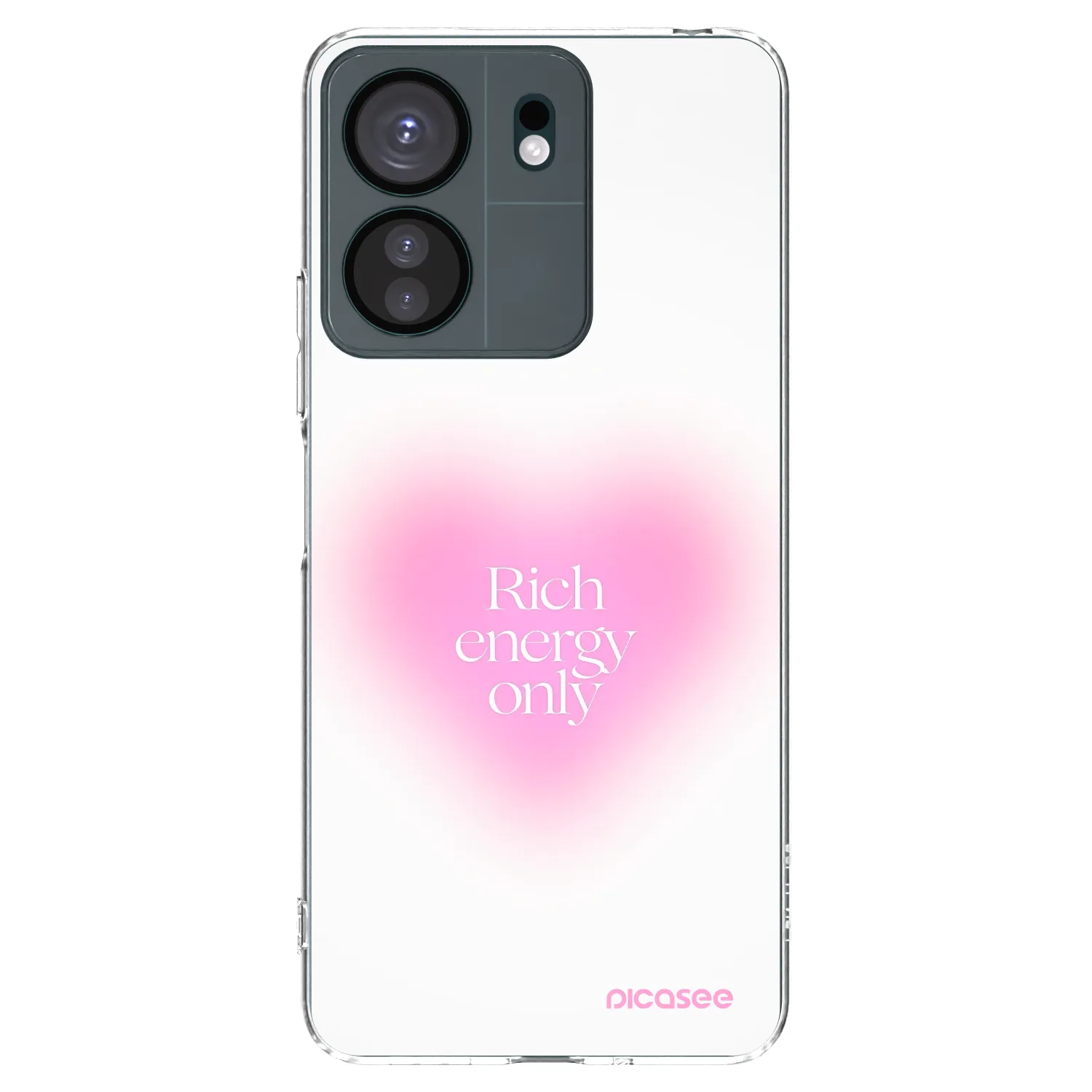 Picasee átlátszó szilikon tok az alábbi mobiltelefonokra Xiaomi Redmi 13C 4G - Rich Energy