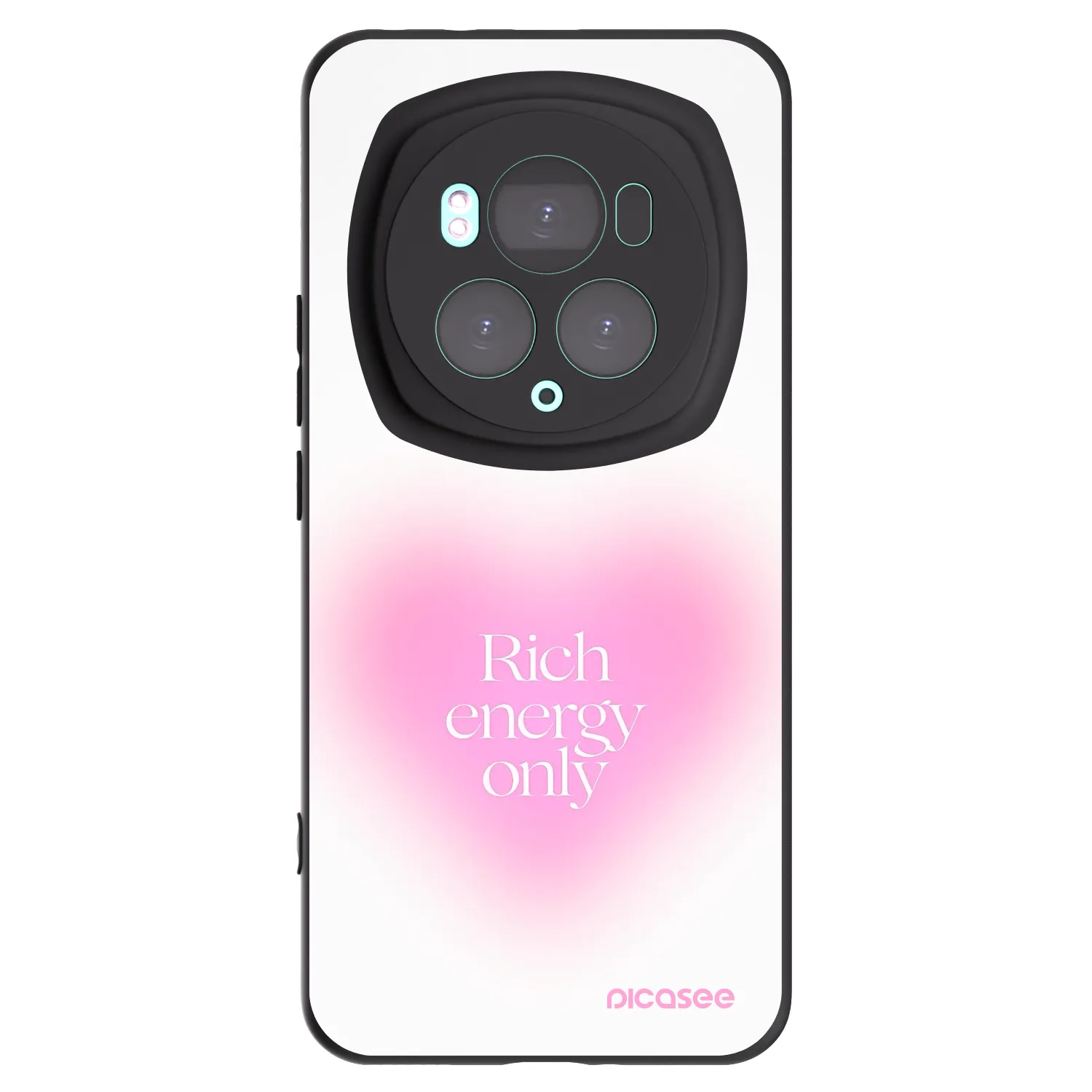 Picasee fekete szilikon tok az alábbi mobiltelefonokra Honor Magic6 Pro - Rich Energy