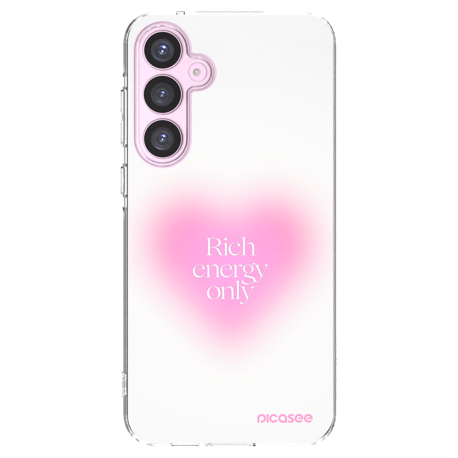 Picasee átlátszó szilikon tok az alábbi mobiltelefonokra Samsung Galaxy A55 5G A556B - Rich Energy
