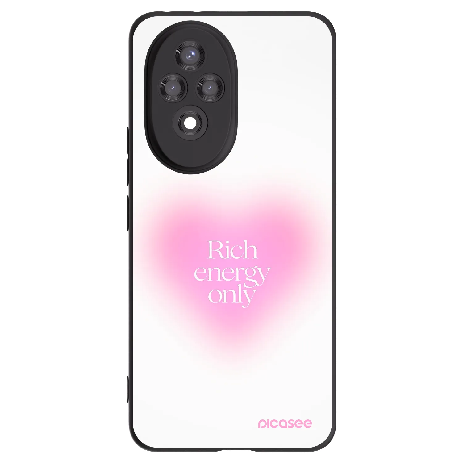 Picasee fekete szilikon tok az alábbi mobiltelefonokra Honor 200 Pro 5G - Rich Energy