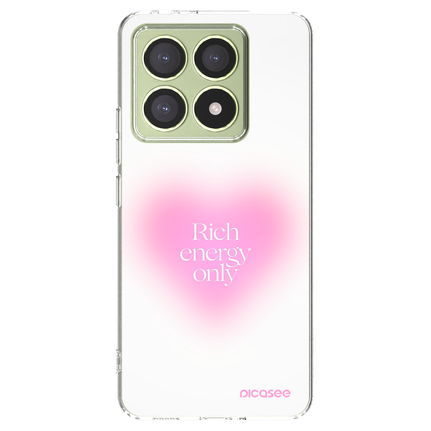 Picasee átlátszó szilikon tok az alábbi mobiltelefonokra Xiaomi 14T - Rich Energy