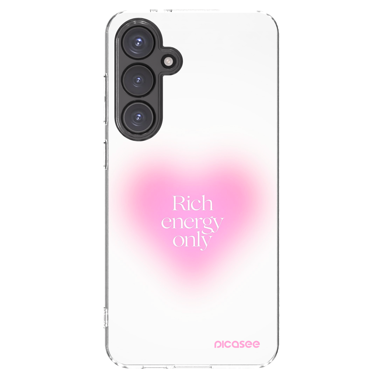 Picasee átlátszó szilikon tok az alábbi mobiltelefonokra Samsung Galaxy S24 FE S721B - Rich Energy