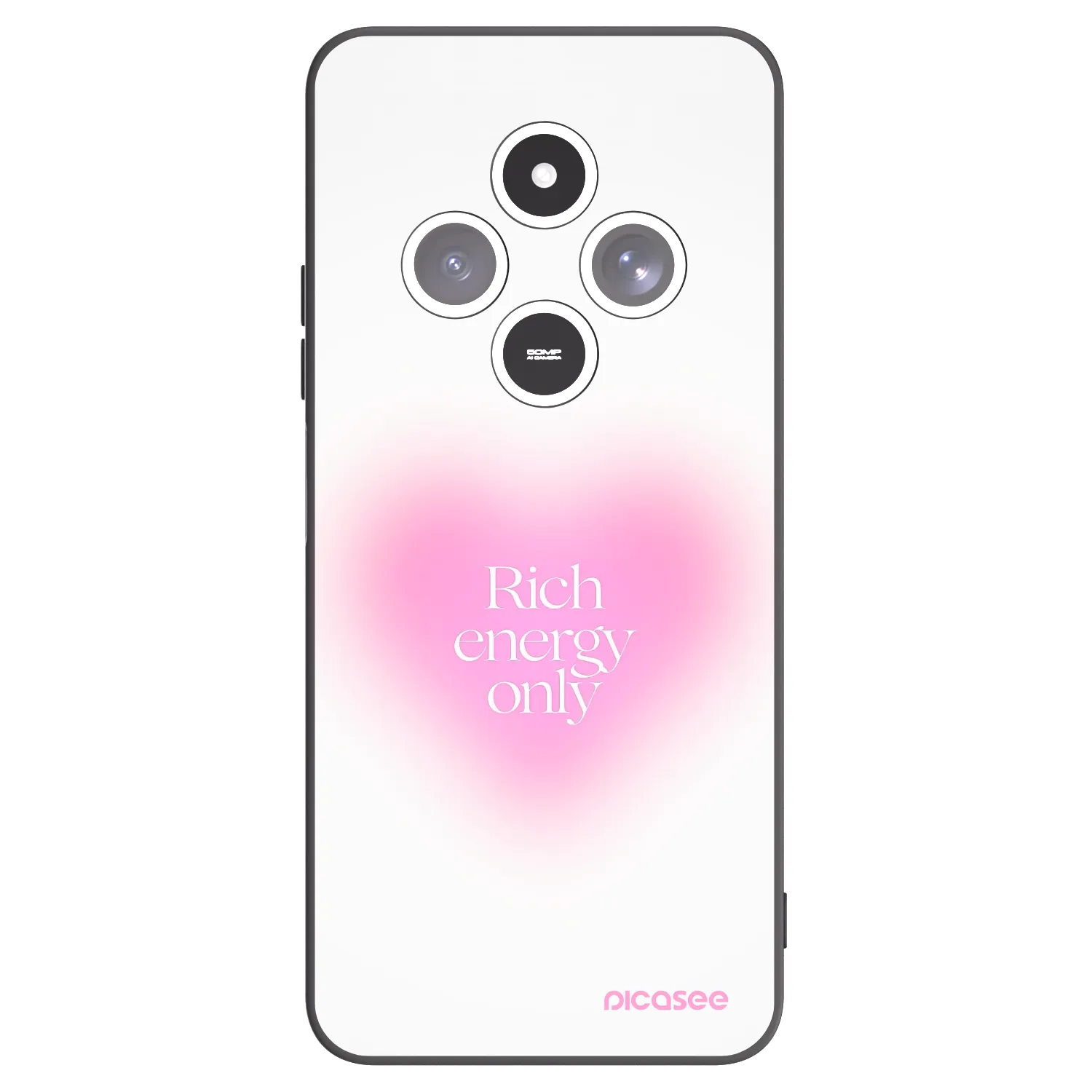 Picasee fekete szilikon tok az alábbi mobiltelefonokra Xiaomi Redmi 14C - Rich Energy