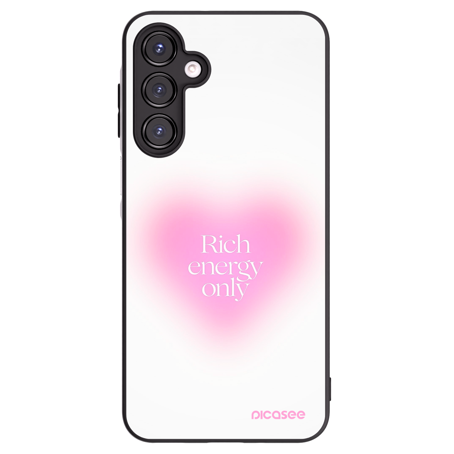 Picasee fekete szilikon tok az alábbi mobiltelefonokra Samsung Galaxy A16 5G - Rich Energy