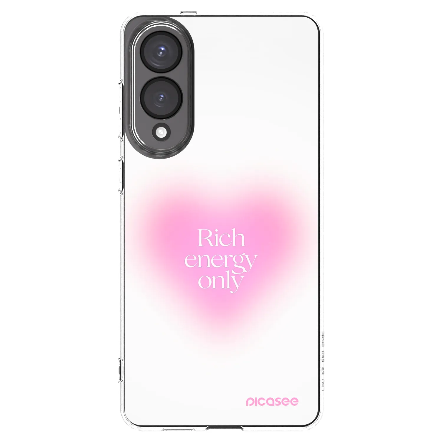 Picasee átlátszó szilikon tok az alábbi mobiltelefonokra Samsung Galaxy S25 Edge 5G - Rich Energy