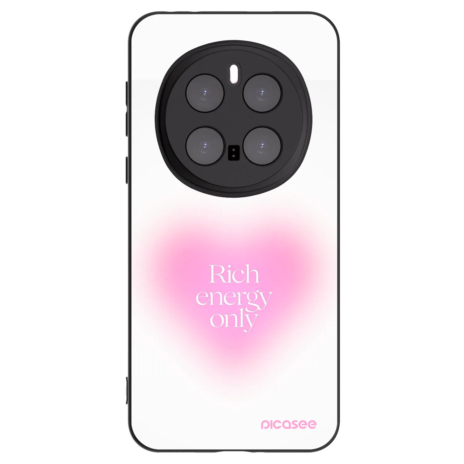 Picasee fekete szilikon tok az alábbi mobiltelefonokra Honor Magic7 Pro 5G - Rich Energy