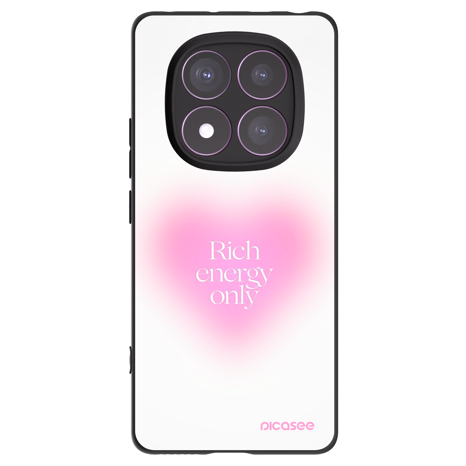 Picasee fekete szilikon tok az alábbi mobiltelefonokra Xiaomi Redmi Note 14 Pro 4G - Rich Energy