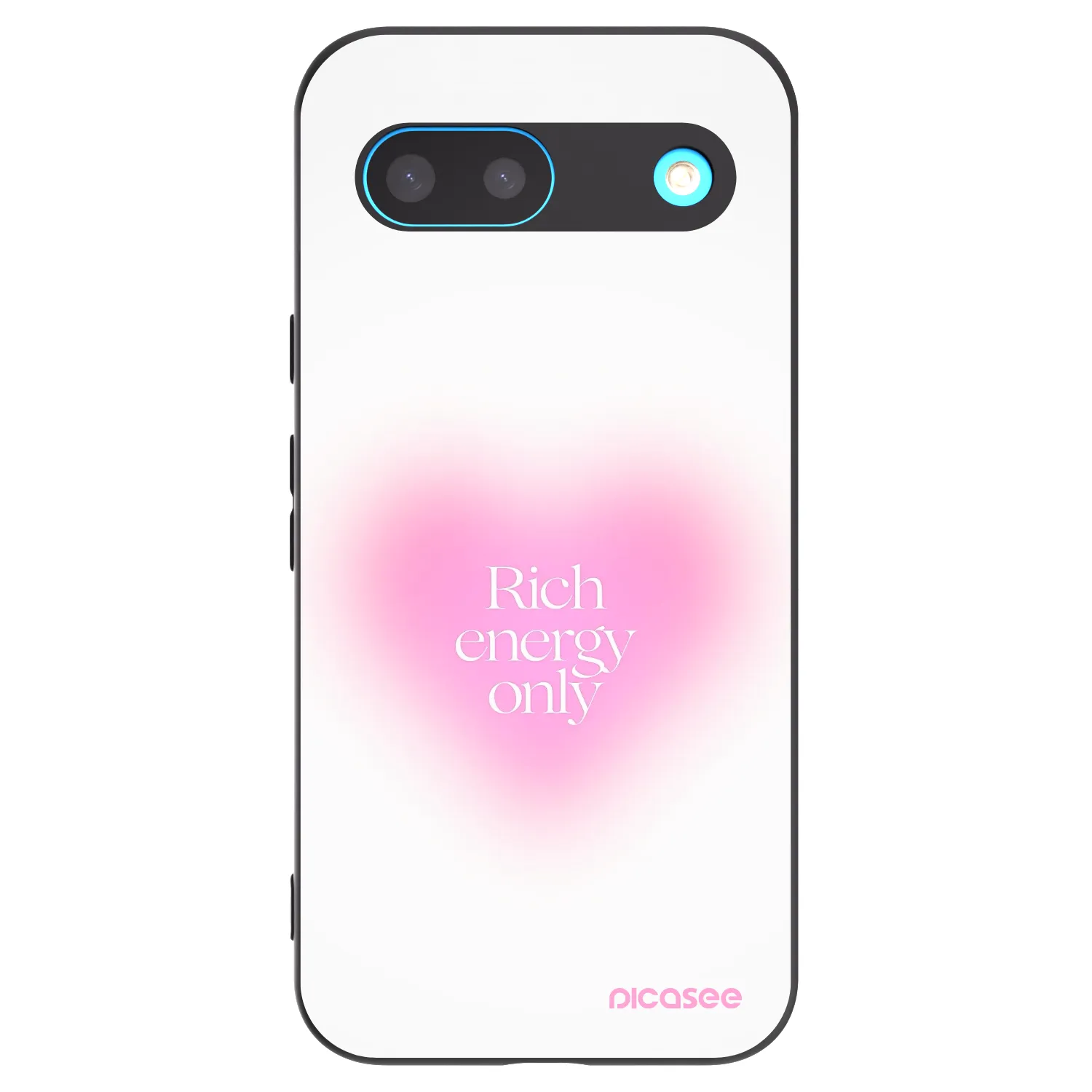 Picasee fekete szilikon tok az alábbi mobiltelefonokra Google Pixel 8 - Rich Energy