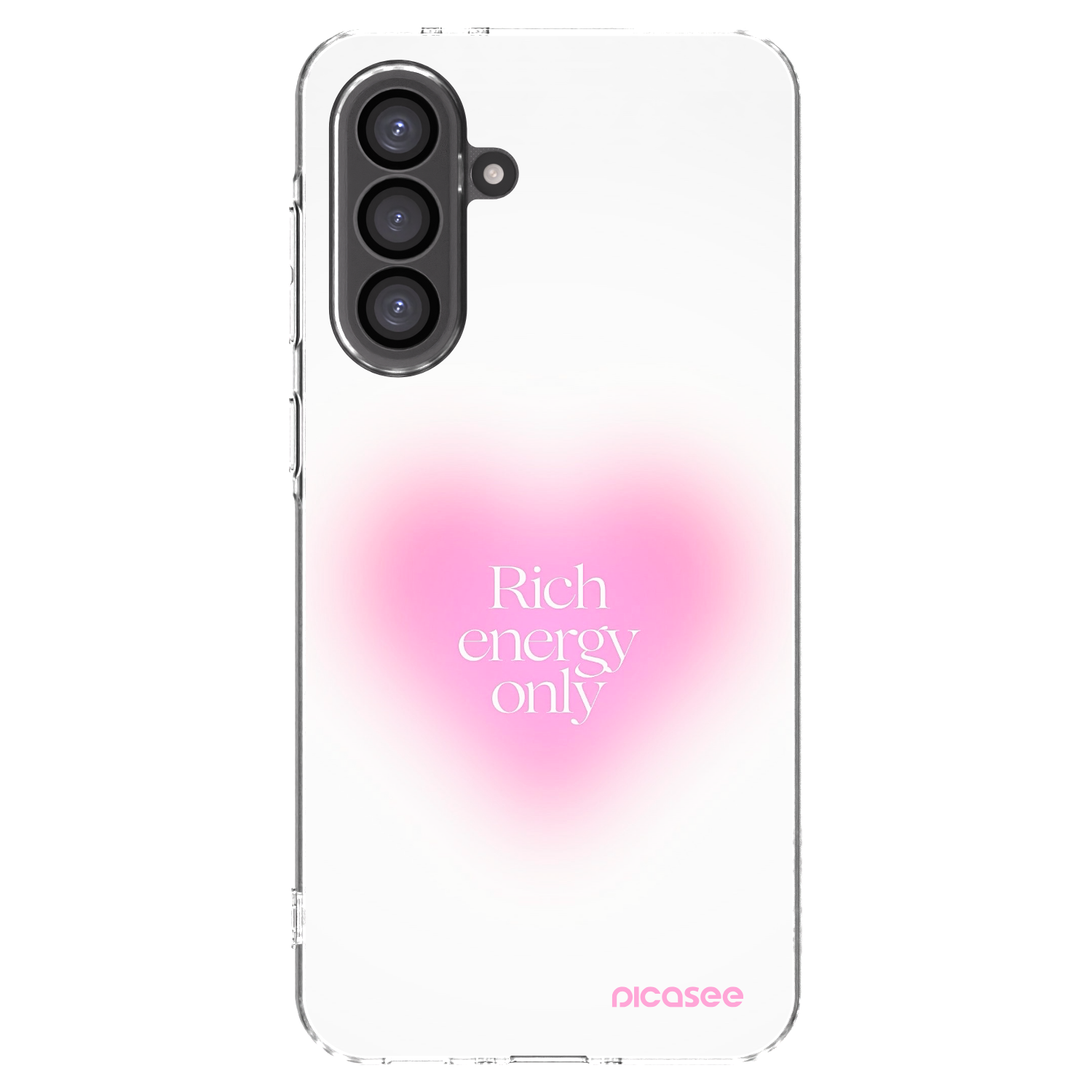 Picasee átlátszó szilikon tok az alábbi mobiltelefonokra Samsung Galaxy A36 5G - Rich Energy