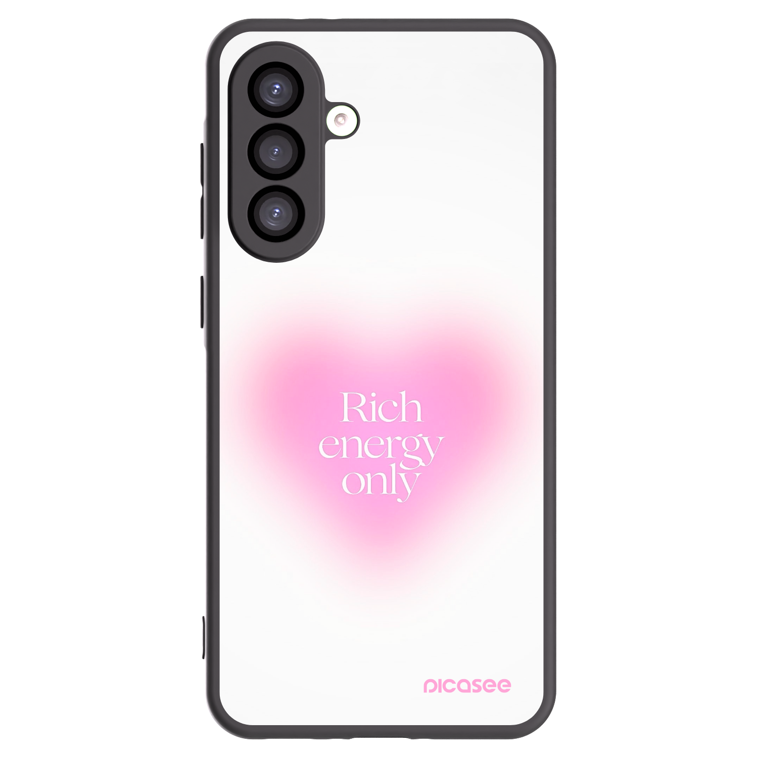Picasee fekete szilikon tok az alábbi mobiltelefonokra Samsung Galaxy A26 5G A266B - Rich Energy