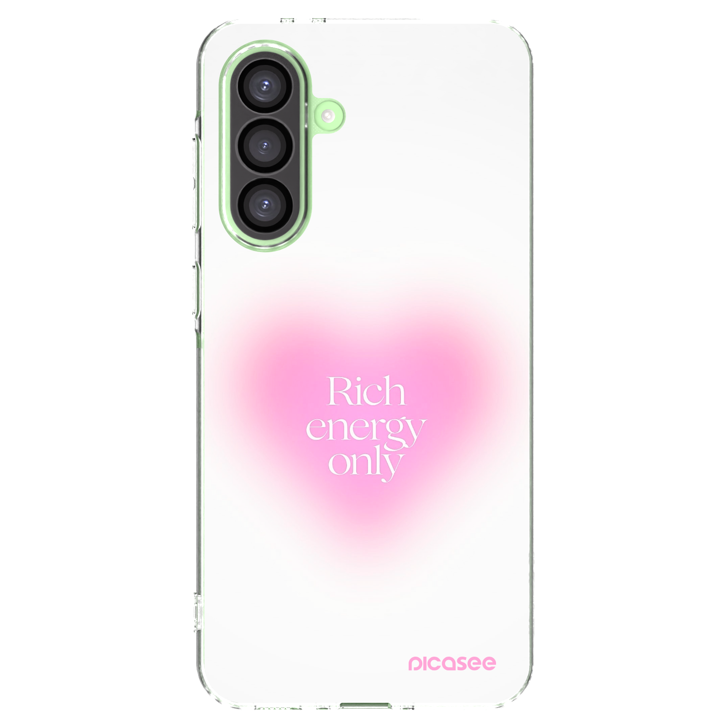 Picasee átlátszó szilikon tok az alábbi mobiltelefonokra Samsung Galaxy A26 5G A266B - Rich Energy