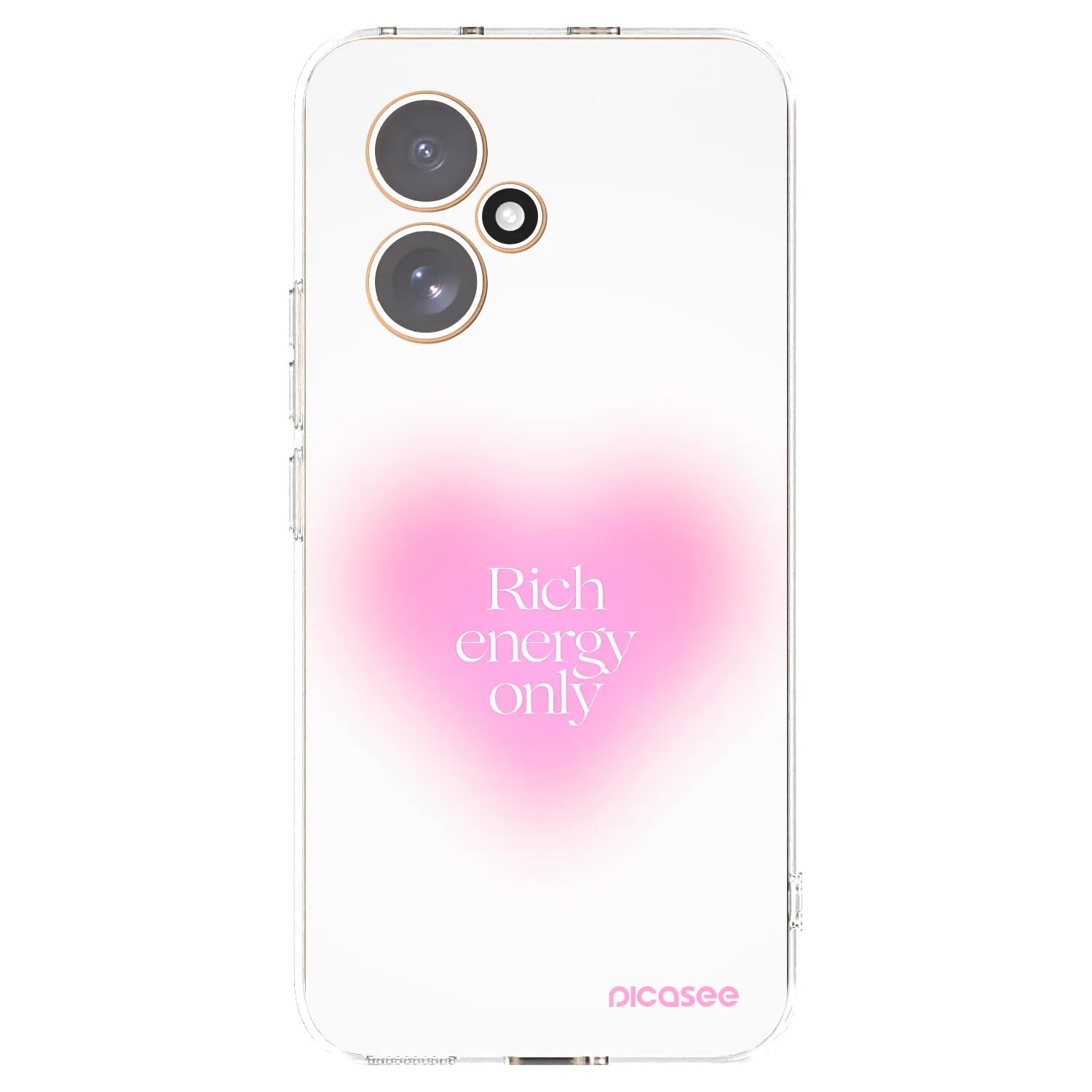 Picasee átlátszó szilikon tok az alábbi mobiltelefonokra Honor 400 5G - Rich Energy