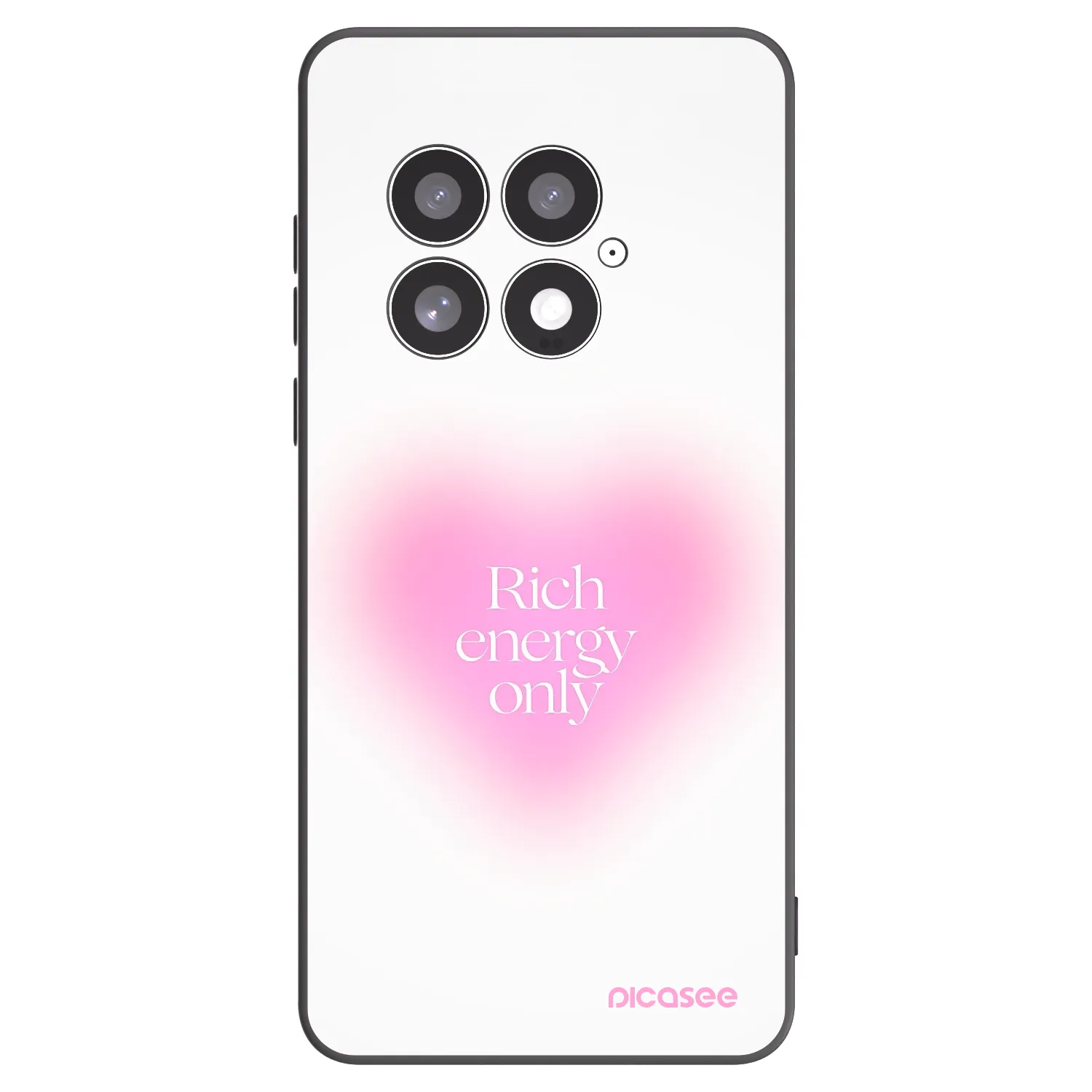 Picasee fekete szilikon tok az alábbi mobiltelefonokra OnePlus 13 5G - Rich Energy