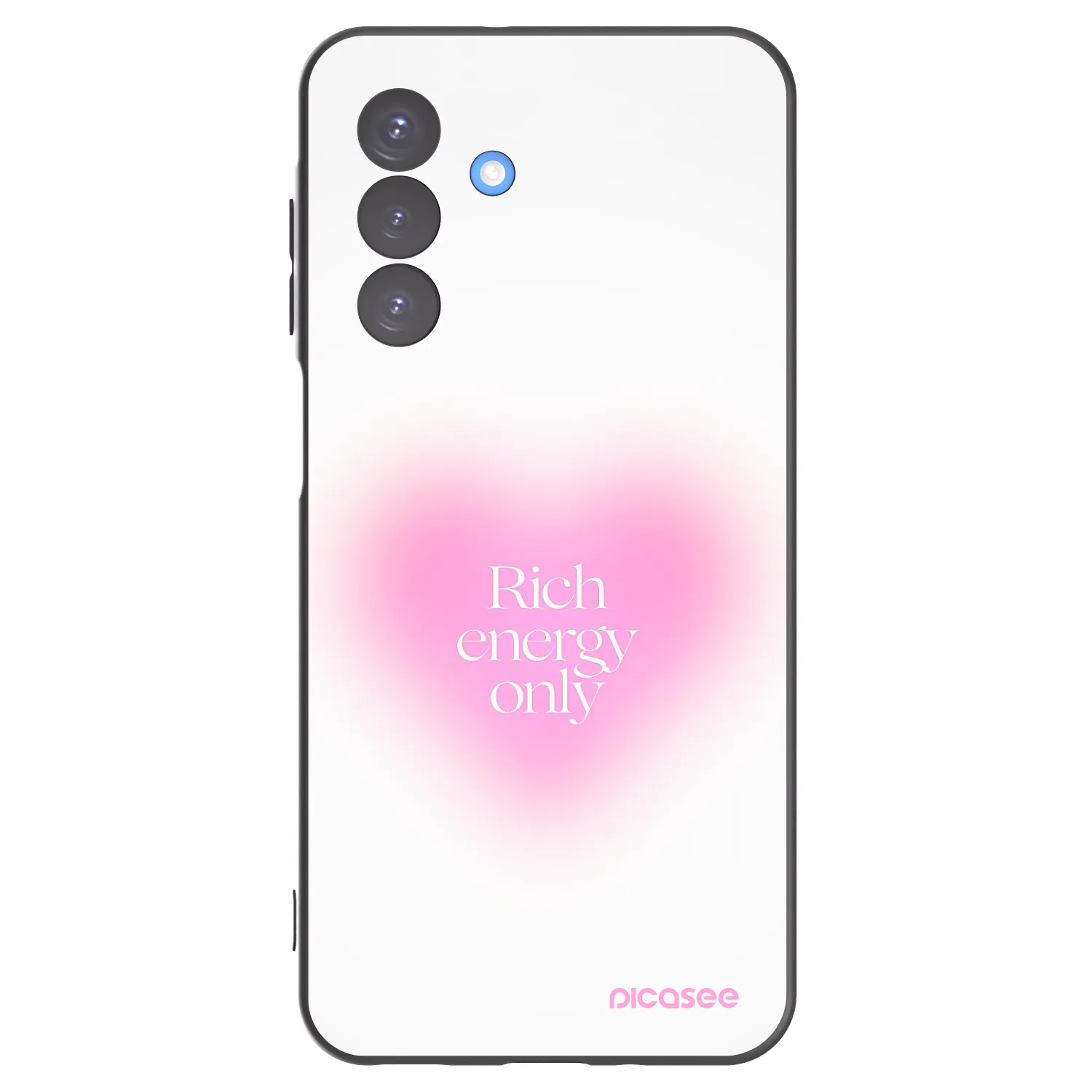 Picasee fekete szilikon tok az alábbi mobiltelefonokra Samsung Galaxy A17 5G - Rich Energy