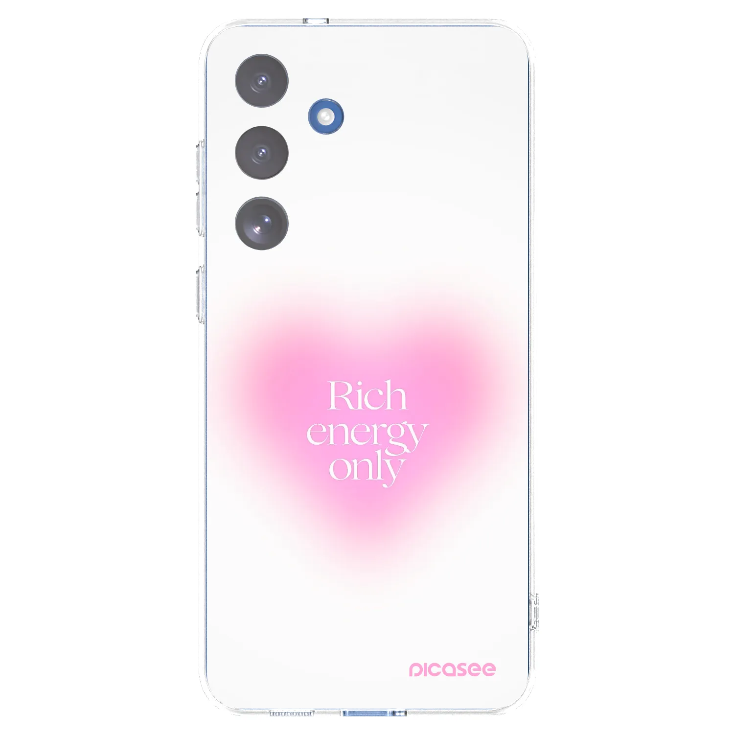 Picasee átlátszó szilikon tok az alábbi mobiltelefonokra Samsung Galaxy S25 FE 5G - Rich Energy