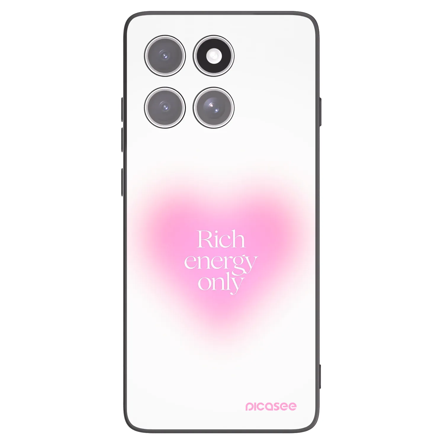 Picasee fekete szilikon tok az alábbi mobiltelefonokra Motorola Edge 60 Fusion - Rich Energy