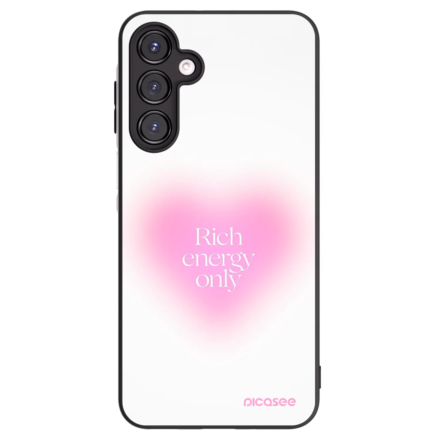 Picasee fekete szilikon tok az alábbi mobiltelefonokra Samsung Galaxy A16 4G - Rich Energy