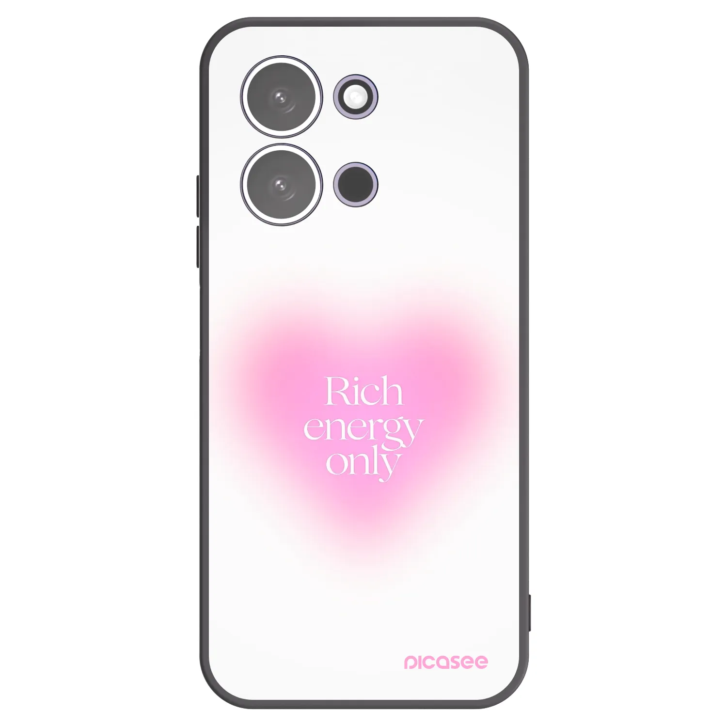 Picasee fekete szilikon tok az alábbi mobiltelefonokra Xiaomi Redmi 15C 5G - Rich Energy