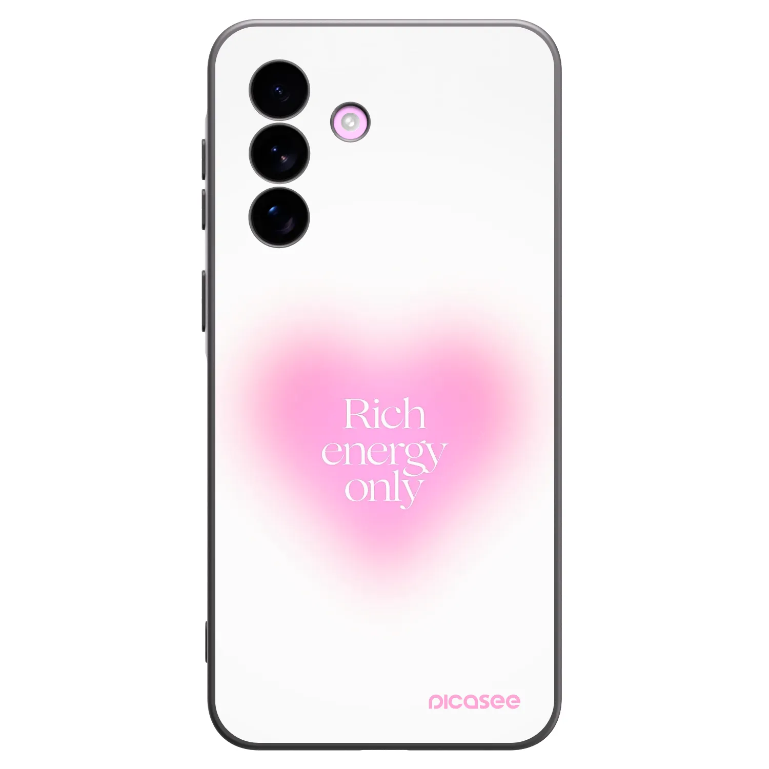 Picasee fekete szilikon tok az alábbi mobiltelefonokra Samsung Galaxy A57 5G - Rich Energy