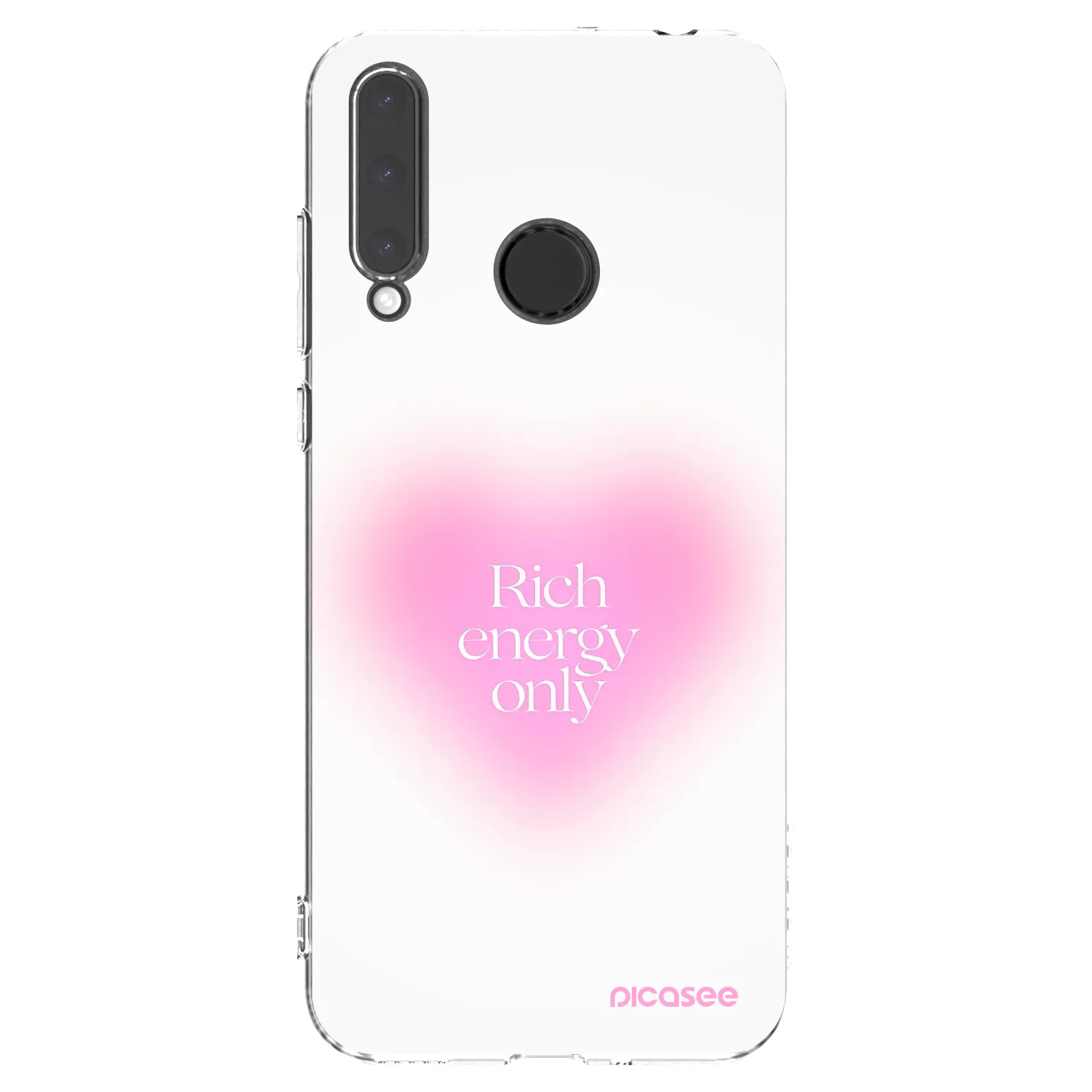 Picasee átlátszó szilikon tok az alábbi mobiltelefonokra Honor 20 Lite - Rich Energy
