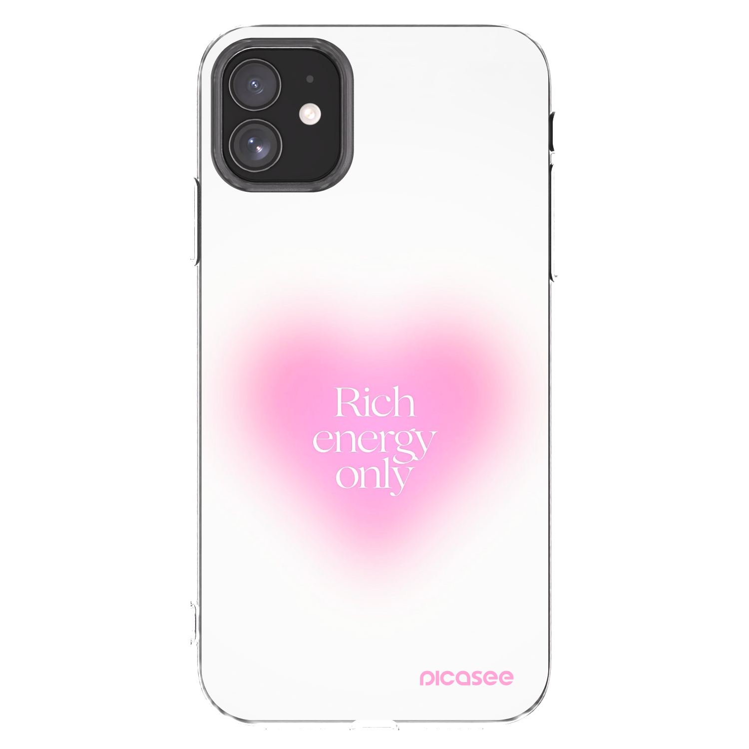 Picasee átlátszó szilikon tok az alábbi mobiltelefonokra Apple iPhone 11 - Rich Energy