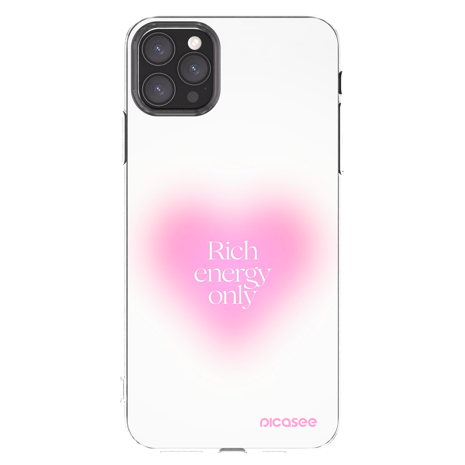 Picasee átlátszó szilikon tok az alábbi mobiltelefonokra Apple iPhone 11 Pro Max - Rich Energy