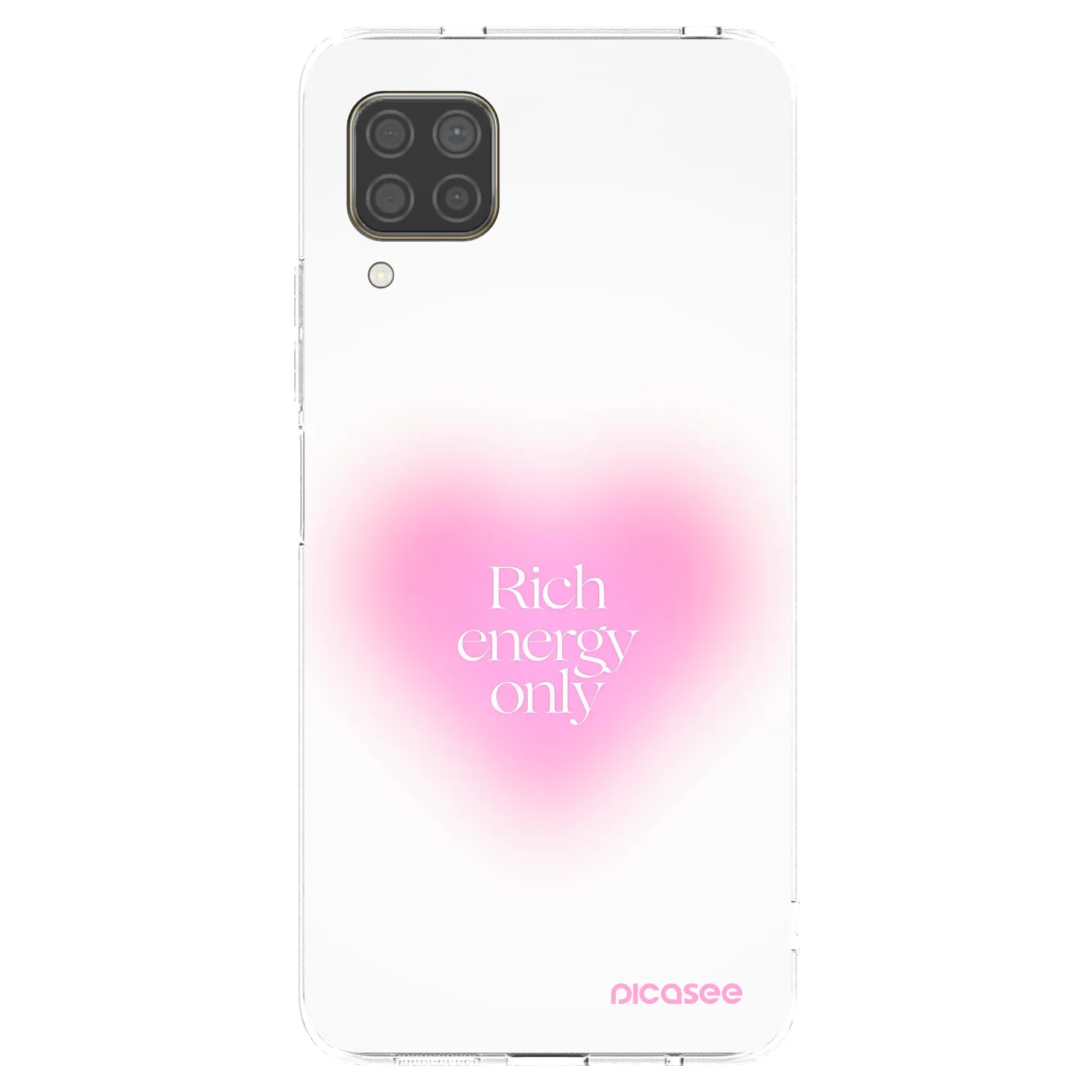 Picasee átlátszó szilikon tok az alábbi mobiltelefonokra Huawei P40 Lite - Rich Energy