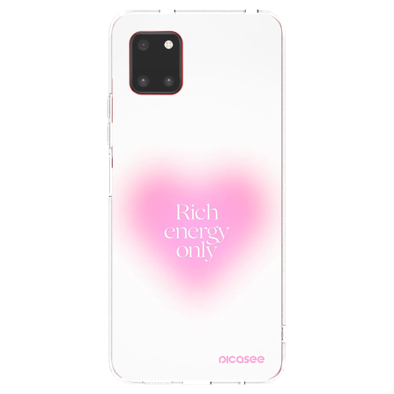 Picasee átlátszó szilikon tok az alábbi mobiltelefonokra Samsung Galaxy Note 10 Lite N770F - Rich Energy