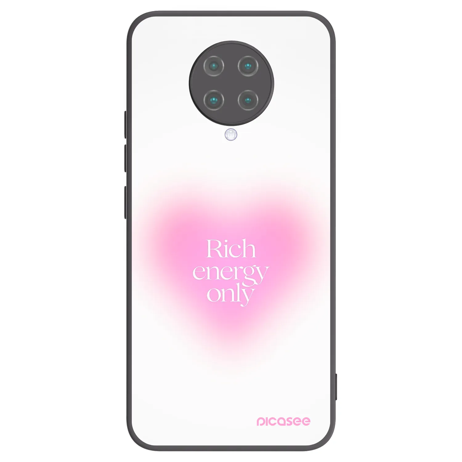 Picasee fekete szilikon tok az alábbi mobiltelefonokra Xiaomi Poco F2 Pro - Rich Energy